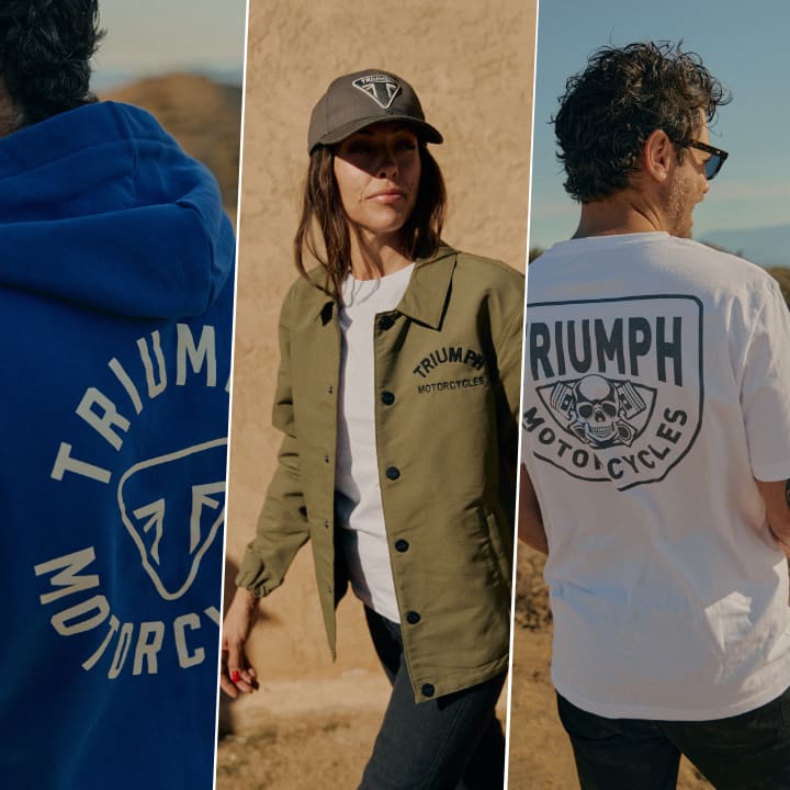 Triumph Motorcycles - 2025 Riderwear Clothing Launch - Hero