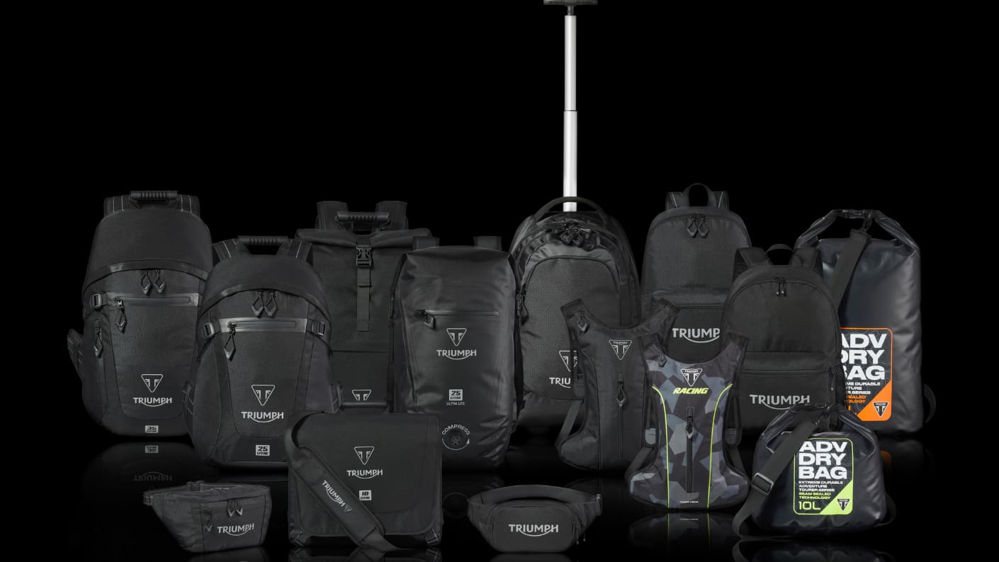 Triumph Motorcucles - Clothing - 2025 Backpacks & Bags