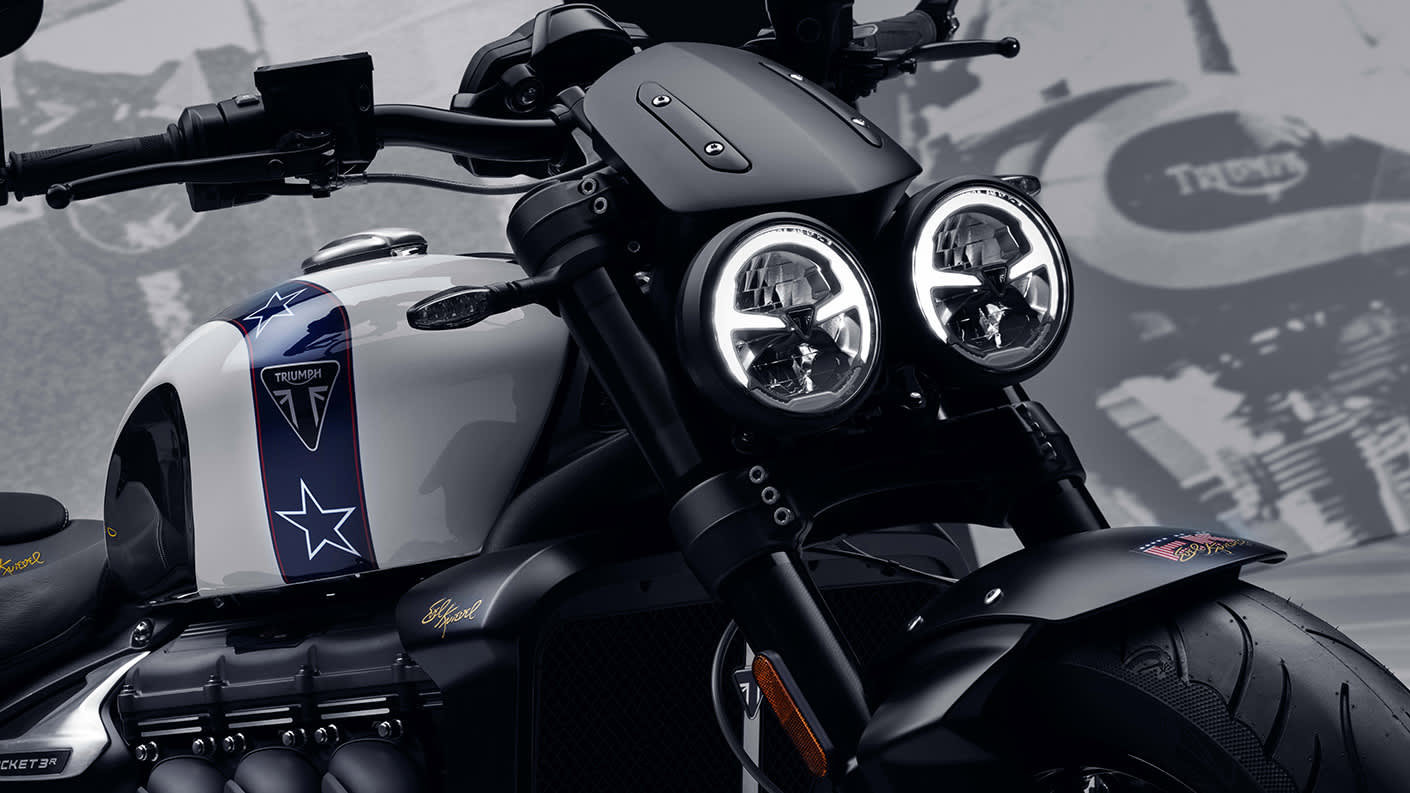 Triumph Rocker 3 R Evel Knievel