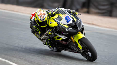 Luke Stapleford at Round 1 of British Superbike