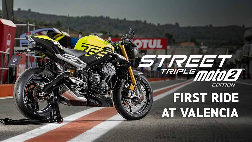 Triumph Moto2 Edition First Ride at Valencia