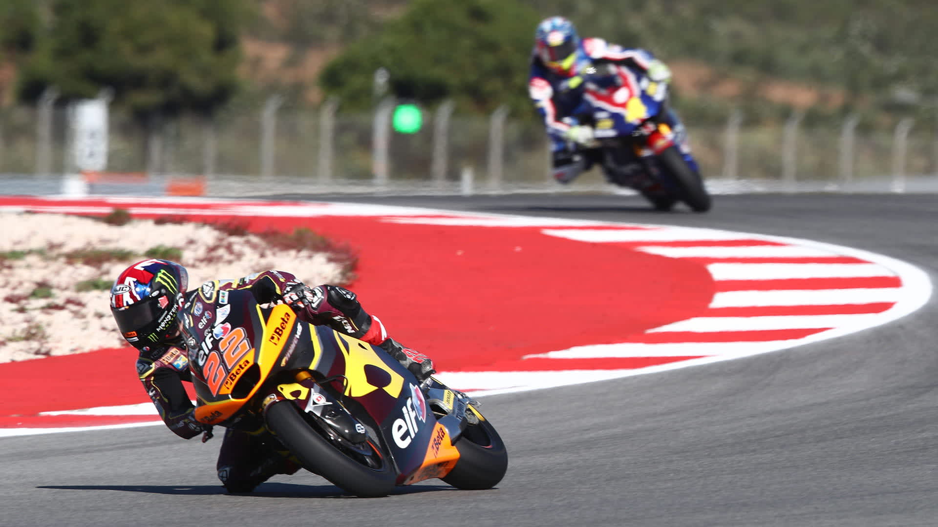 Moto2™ race with Triumph Motorcycles Engines