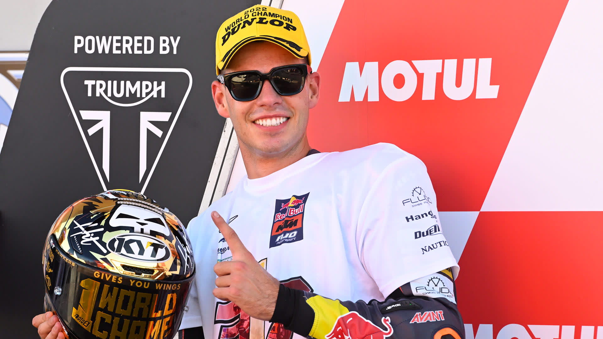 Moto2™ race with Triumph Motorcycles Engines