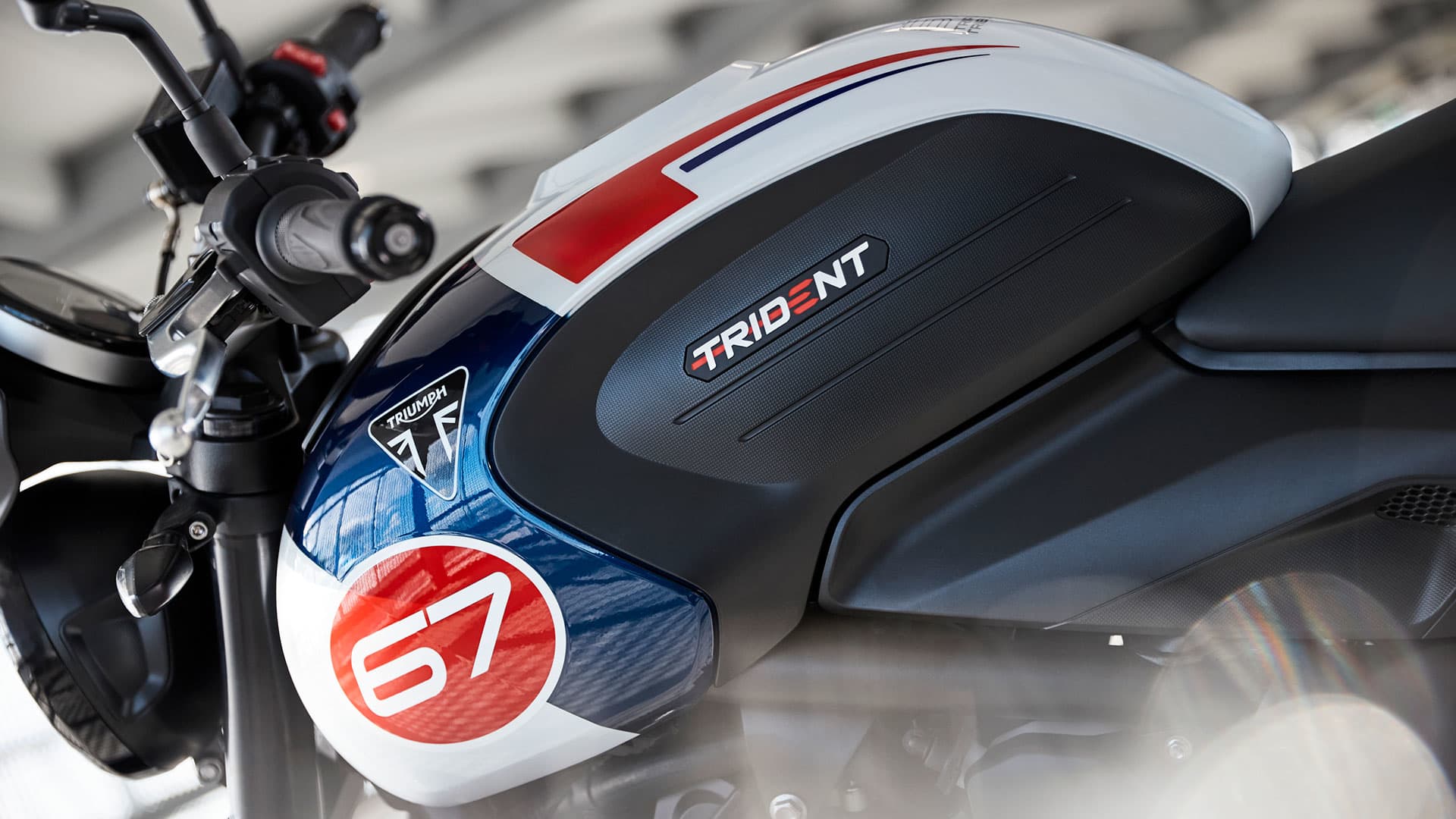 Triumph Trident 660 Triple Tribute Edition Tank Design