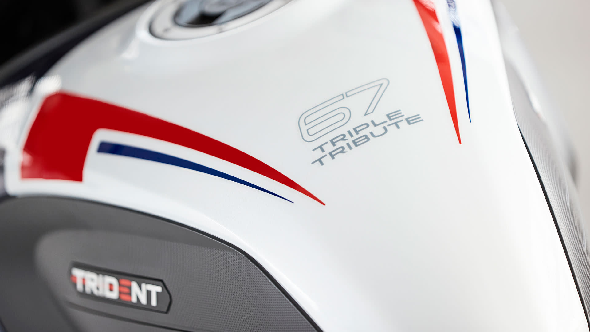 Triumph Trident 660 Triple Tribute Edition Race Graphics