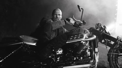 Scrambler 1200 X featured in the latest Jason Statham action film, “A Working Man”