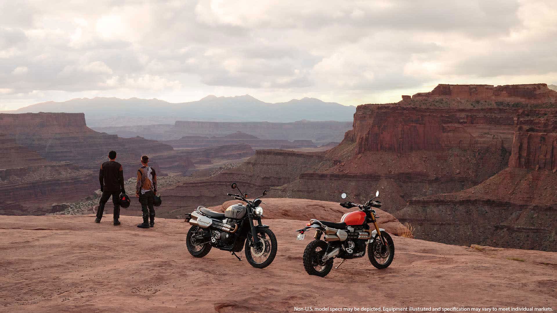 Triumph Scrambler 1200 USA disclaimer