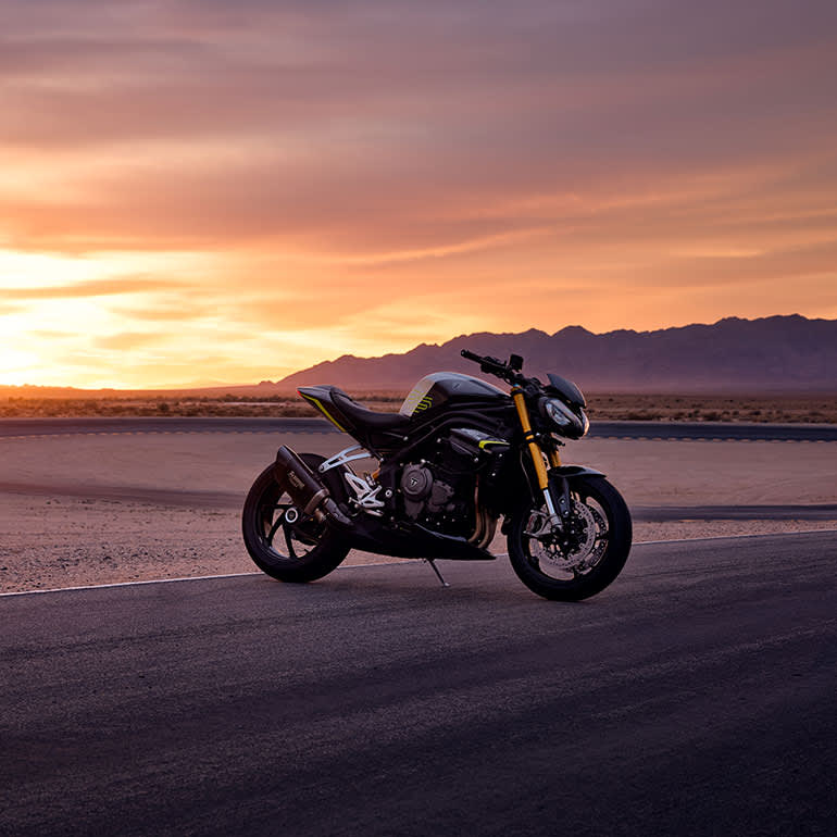 Speed Triple 1200 RS side profile shot