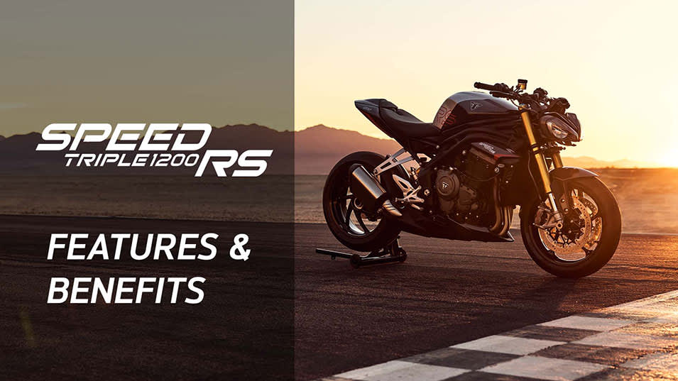 Triumph Speed Triple 1200 RS features and benefits thumbnail