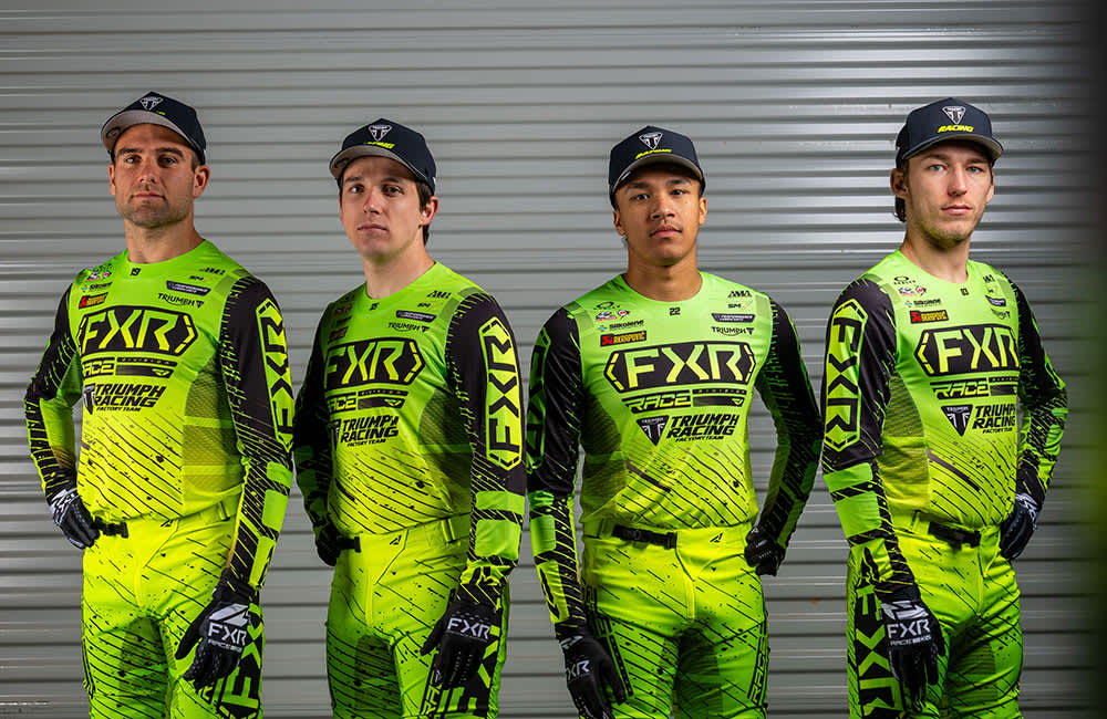 Triumph Supermotocross Team Riders