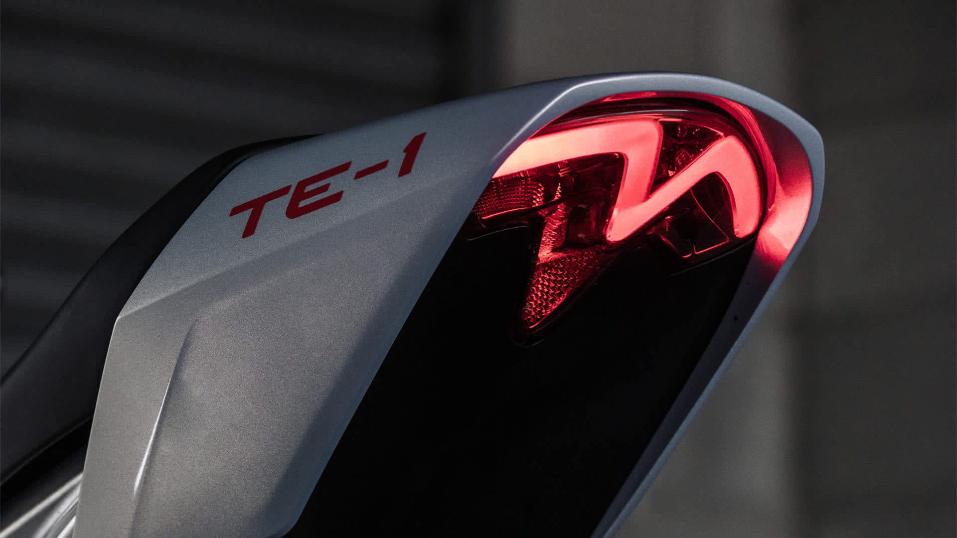 Triumph TE-1 Project final prototype rear light