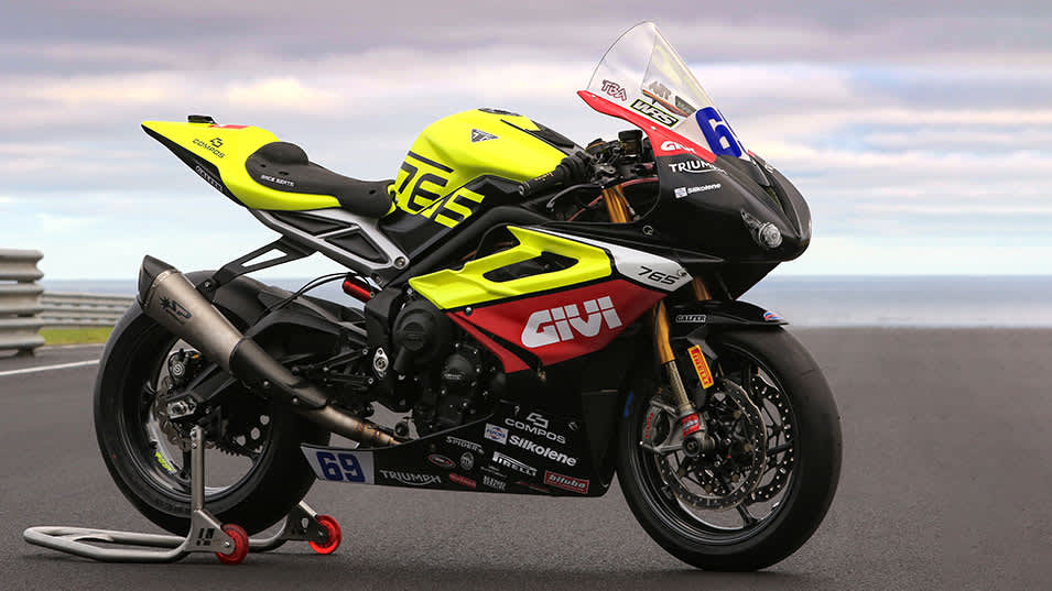 Triumph Moto2 Street triple 