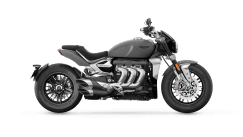 Triumph Rocket 3 R in Matt Silver ice