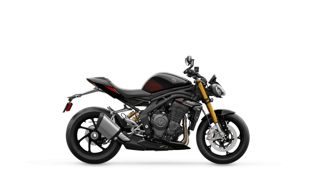 Speed Triple 1200 RS in Jet Black 360 CGI